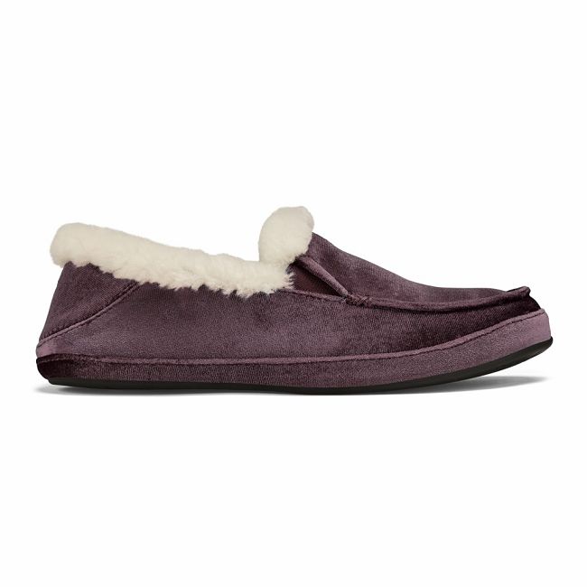 Olukai Women's Ku Una Lanui Slipper - Red Ginger US697-534